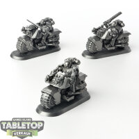 Space Marines - 3 Biker - grundiert