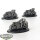 Space Marines - 3 Outriders - grundiert