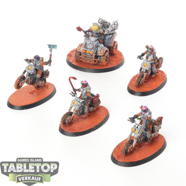 Genestealer Cults - 5x Atalan Jackals - bemalt