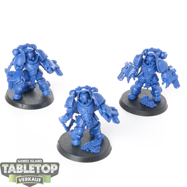 Space Marines - 3x Primaris Aggressors - unbemalt