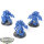 Space Marines - 3x Primaris Aggressors - unbemalt