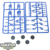 Space Marines - 5x Scouts - im Gussrahmen