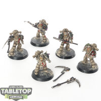 Horus Heresy - 5 x Death Guard MKIII  Deathshroud Power...