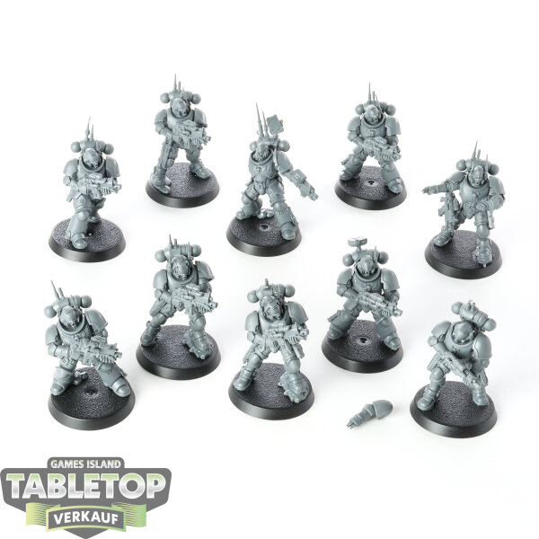 Space Marines - 10x Primaris Infiltrators - unbemalt