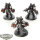 Black Templars - 3x Primaris Aggressors - bemalt