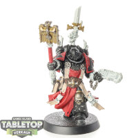 Black Templars - Chaplain Grimaldus - teilweise bemalt