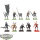Daemons of Chaos - 10x Bloodletters - teilweise bemalt