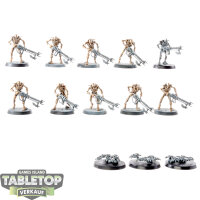 Necrons - 10x Necron Warriors - teilweise bemalt