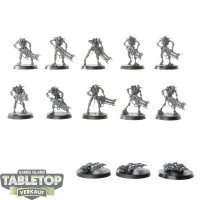 Necrons - 10x Necron Warriors - unbemalt