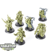 Death Guard - 6x Plague Marines - unbemalt