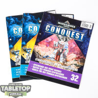 White Dwarf & Magazine - 3x Warhammer Conquest -...