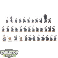 Dwarfen Mountain Holds - 36 x Dwarf Warriors - teilweise...