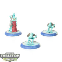 Cryx - Necrosurgeon & Stitch Thralls - teilweise bemalt
