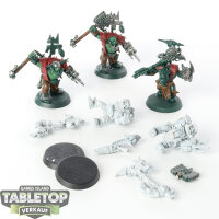 Orks - 5 Nobz - teilweise bemalt