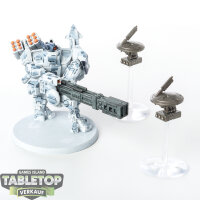 Tau Empire - XV88 Broadside Battlesuit - bemalt