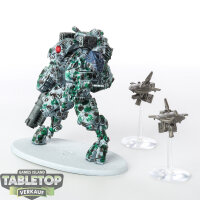 Tau Empire - XV95 Ghostkeel Battlesuit - bemalt