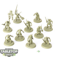 Maggotkin of Nurgle - 10x Plaguebearers of Nurgle -...