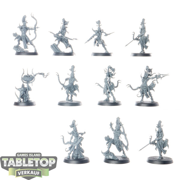 Hedonites of Slaanesh - 10x Blissbarb Archers - unbemalt