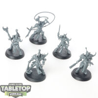 Hedonites of Slaanesh - 5x Symbaresh Twinsouls - unbemalt