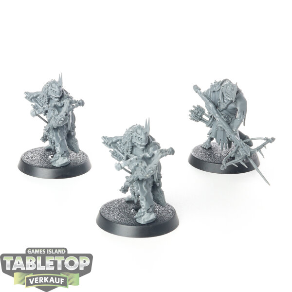 Orruk Warclans - 3x Man-Skewer Boltboyz - unbemalt