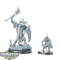 Orruk Warclans - Killaboss with Stab-grot - unbemalt