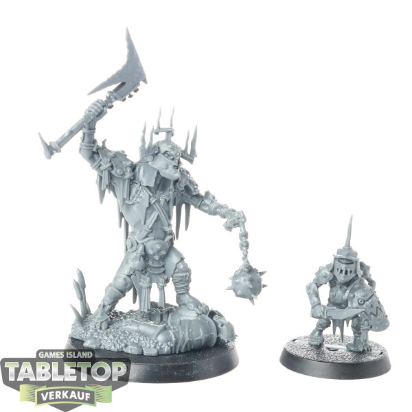 Orruk Warclans - Killaboss with Stab-grot - unbemalt