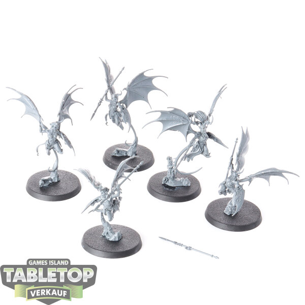 Daughters of Khaine - 5x Khinerai Heartrenders - unbemalt