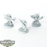 Orruk Warclans - 3x Man-skewer Boltboyz - grundiert