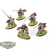 Slaves to Darkness - 5x Chaos Knights - bemalt