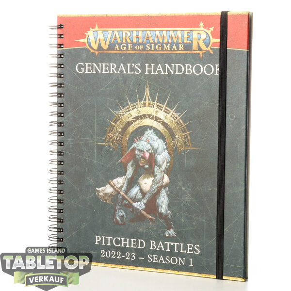 Regelbücher - Age of Sigmar - Generals Handbook: Pitched Battles 2022-23 Season 1 - englisch