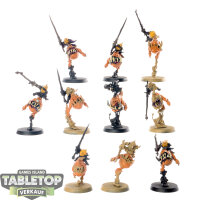 Gloomspite Gitz - 10 x Boingrot Bounderz - teilweise bemalt