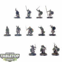 HdR Figuren - Gut - 12 x Warriors of Rohan - teilweise...