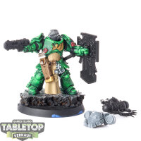 Space Marines - Lieutenant with Storm Shield - teilweise...