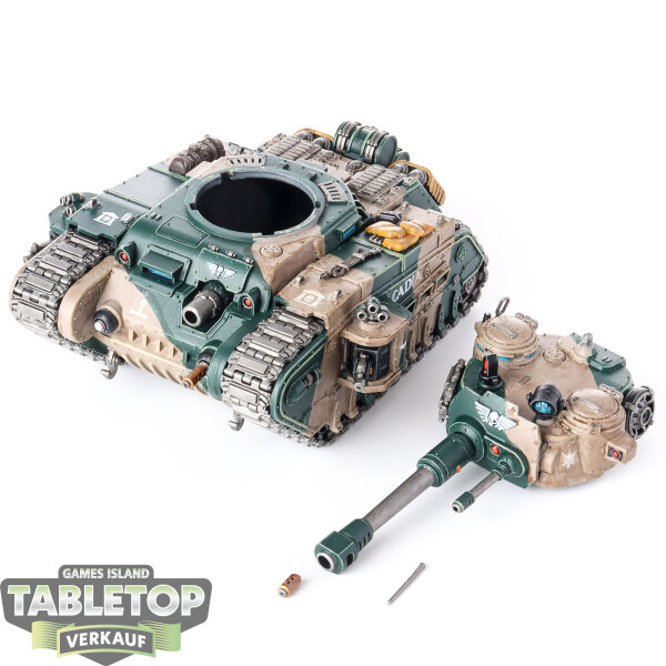 Astra Militarum - Rogal Dorn Battle Tank - gut bemalt