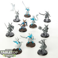 Disciples of Tzeentch - 10 Tzaangors - teilweise bemalt