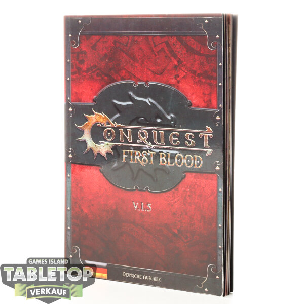 Conquest - First Blood Rulebook 1.5 - deutsch