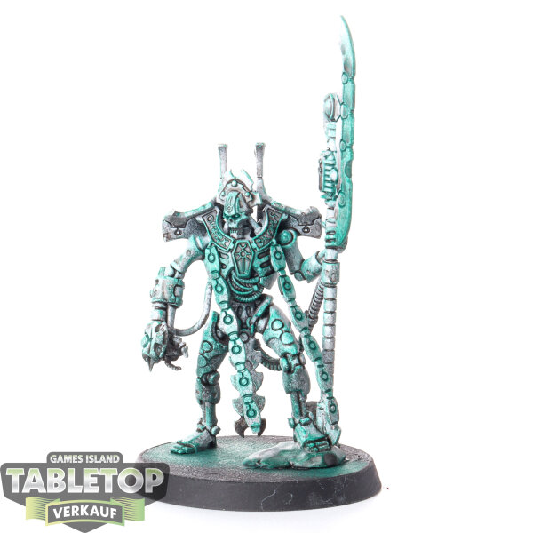 Necrons - Overlord with Tachyon Arrow - teilweise bemalt