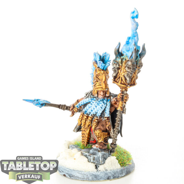 Fyreslayers - Auric Runemaster - bemalt