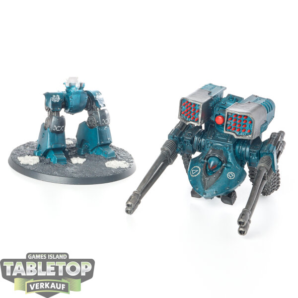 Horus Heresy - Deredeo Dreadnought: Anvilus Configuration Klassisch - bemalt