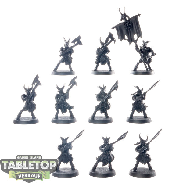 Beasts of Chaos - 10x Bestigors - grundiert