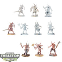 Death Guard - 10x Poxwalkers - teilweise bemalt