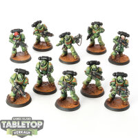 Space Marines - 10x Intercessors - bemalt