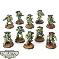 Space Marines - 10x Intercessors - bemalt