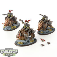 Orruk Warclans - 3x Gore-gruntas - bemalt