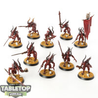 Blades of Khorne - 10x Daemons Of Khorne Bloodletters -...