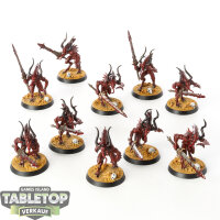 Blades of Khorne - 10x Daemons Of Khorne Bloodletters -...