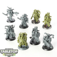 Death Guard - 8x Plague Marines - unbemalt