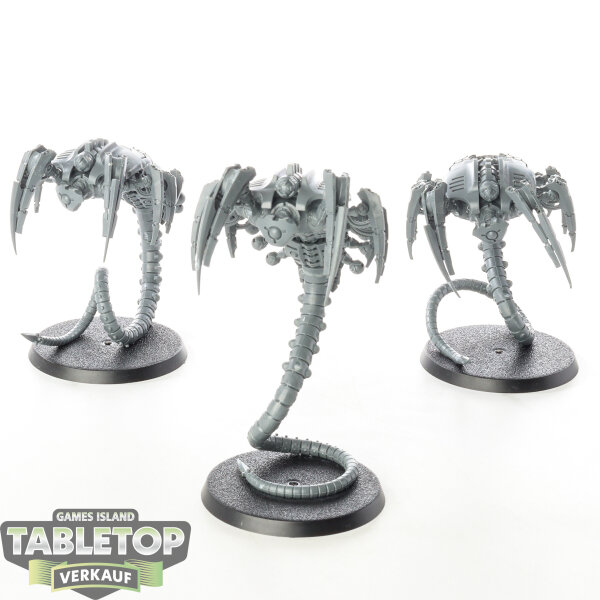 Necrons - 3x Canoptek Wraiths - unbemalt