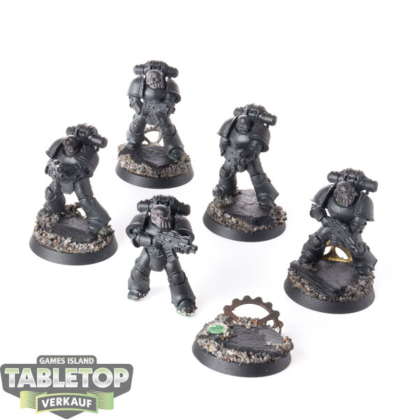 Horus Heresy - 5x MKIII Tactical Squad - grundiert