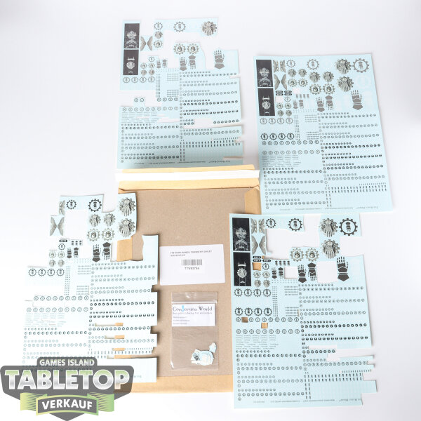 Horus Heresy - Iron Hands Legion Transfer Sheet - teilweise gebaut